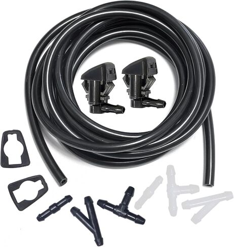 Windshield Washer Nozzle Hose Repair Kit Compatible with Ford Super Duty F250 F350 F450 2011 2012 2013 2014 2015 2016, BC3Z-17K605-B Washer Hose + BC3Z-17603 Windshield Washer Hose in Saudi Arabia