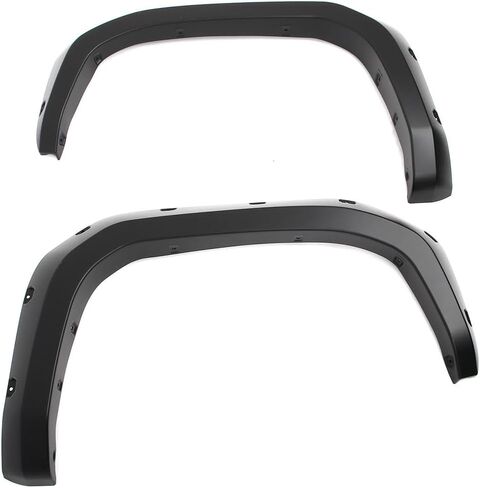 Fender Flares, Compatible with 2024-2026 Toyota Tacoma, Black Plastic, PP - Polypropylene Pocket Style Fender Flares Protector, Mud Guards, 4PCS in Saudi Arabia