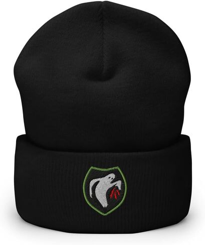 WW11 Vintage Ghost Army Beanie - قبعة شتوية مطرزة بأساور in Saudi Arabia
