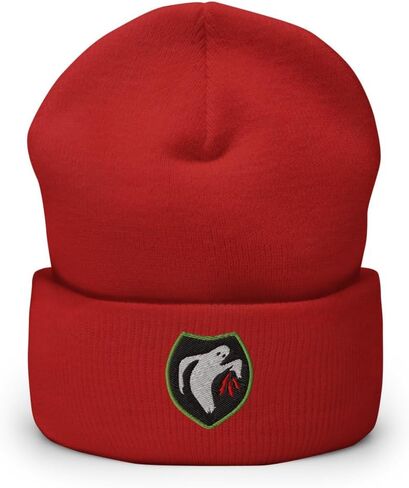 WW11 Vintage Ghost Army Beanie - قبعة شتوية مطرزة بأساور in Saudi Arabia