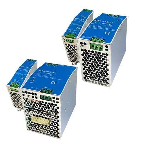 1pcs NDR-75W 120W 240W 480W 12V 24V 48V Switching Power Supply Industrial DIN Rail AC/DC Single Output Power Transformer(NDR-120-12V 10A) in Saudi Arabia