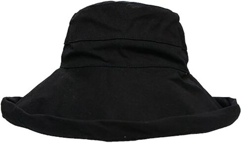 Womens Wide Brim Bucket Hat - Cotton One Size in Saudi Arabia