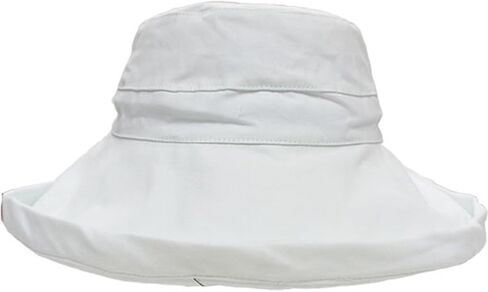 Womens Wide Brim Bucket Hat - Cotton One Size in Saudi Arabia