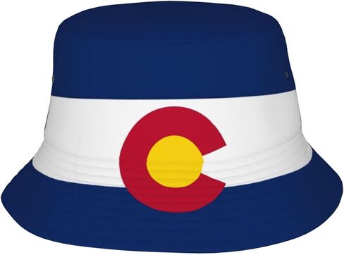 Cute State Flag Bucket Hat for Women Men Summer Travel Sun Beach Fishing Cap Hats in Saudi Arabia