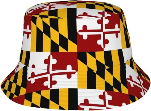 Cute State Flag Bucket Hat for Women Men Summer Travel Sun Beach Fishing Cap Hats in Saudi Arabia