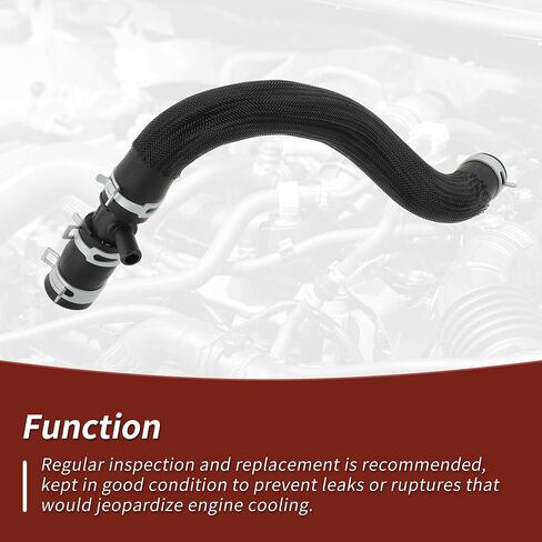 Engine Radiator Inlet Hose for Jeep Gladiator 3.6L V6 2020-2025 HVAC Heater Pipe No.68280782AC Radiator Connector Hose for Jeep Wrangler 3.6L V6 2018-2025 in Kuwait