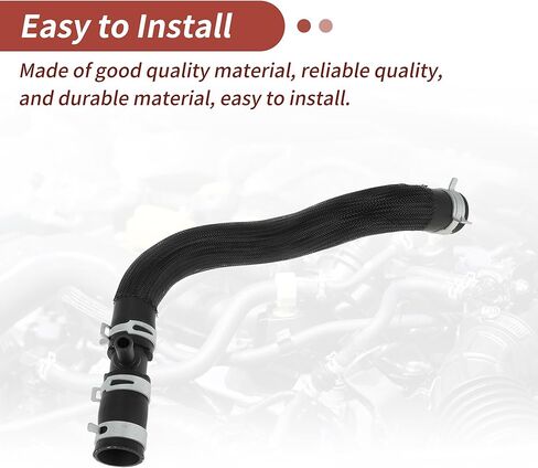 Engine Radiator Inlet Hose for Jeep Gladiator 3.6L V6 2020-2025 HVAC Heater Pipe No.68280782AC Radiator Connector Hose for Jeep Wrangler 3.6L V6 2018-2025 in Kuwait