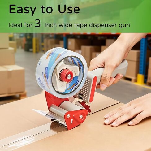 wanguagua 330 ياردة إجماليًا، 1.88 بوصة × 55 ياردة 6 عبوات، شريط تعبئة شديد الوضوح وشديد التحمل، ختم لاصق قوي in Kuwait