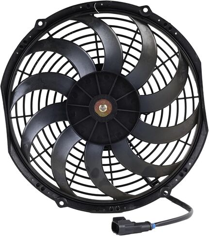 78-1560 استبدال مروحة المكثف لـ Thermo King Tripac & Evolution APU، 12V 12 بوصة 1451 CFM Puller in Kuwait