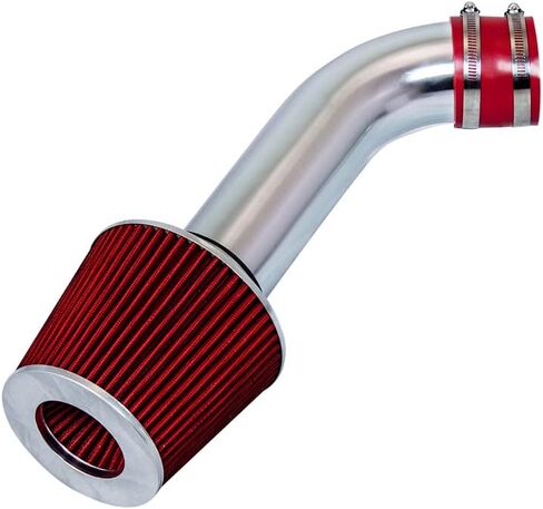Rtunes Racing Short Ram Air Intake Kit + Filter Combo BLUE Compatible For 97-03 Durango/Dakota 3.2L 3.9L 5.2L 5.9L (Red) in Saudi Arabia