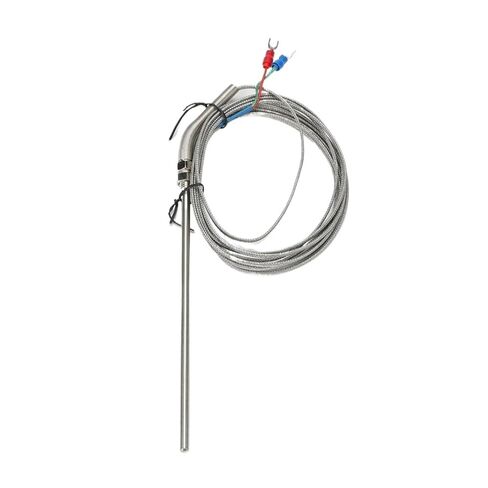 Premium M8 Thread K/j Type Stainless Steel thermocouple Temperature Sensor 3 metres Cable Length Probe Length 50mm/100mm/150mm/200mm(J 3M Cable Length,100mm) in Saudi Arabia