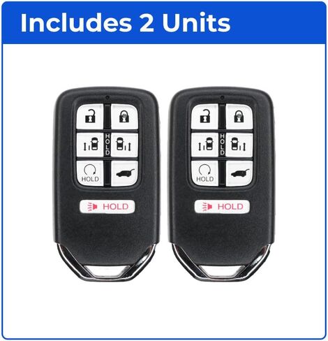 Replcament Smart Key Fob for Honda Odyssey 2021 FCC KR5T4X Part Number 72147-THR-A72 72147THRA72 Pack of 2 in Saudi Arabia