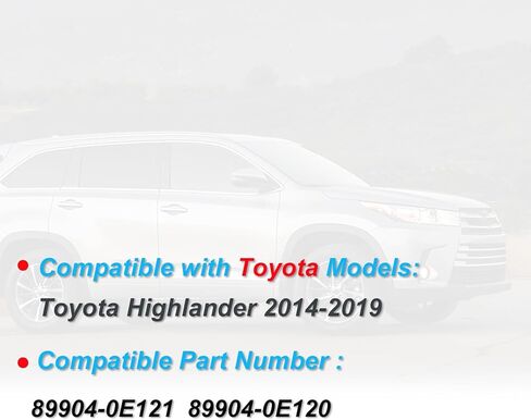 Smart Key fob Replacement Remote fits for Toyota Highlander 2014-2019 Car Keyless Entry Remote HYQ14FBA 89904-0E121 89904-0E120 314.3MHz in Saudi Arabia
