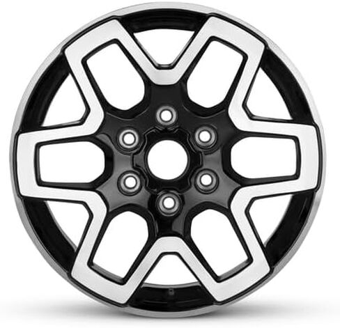 18x7.5 inch OEM Direct Replacement Aluminum Wheel for 2021-2023 Ford Bronco 6-139.7mm Black 18 in Rim M2DZ1007T in Saudi Arabia