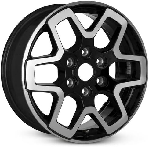 18x7.5 inch OEM Direct Replacement Aluminum Wheel for 2021-2023 Ford Bronco 6-139.7mm Black 18 in Rim M2DZ1007T in Saudi Arabia