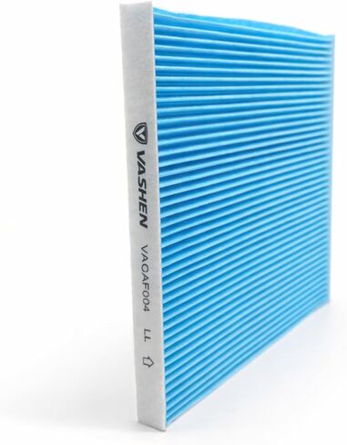 CF11819 Cabin Air Filter for Smooth Airflow & H11-Grade Filtration, Fit for Chevy Equinox 2010-2017, Terrain 2010-2017, Sante Fe 2013-2018, Sonata Optima Sedona - Skyblue Composite Media in Kuwait