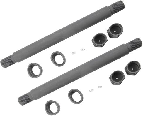 Front Lower Suspension Control Arm Shaft Kit for Chevrolet C10 Suburban Panel C20 Pickup 1963 1964 1965 1966 1967 1968 1969 1970 1971 1972 1973 1974 1975 1976 1977 1978-1986 2 Piece in Saudi Arabia