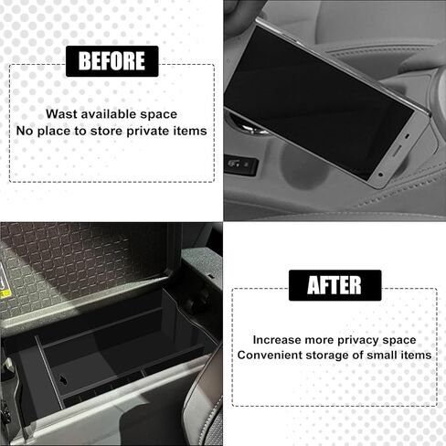 Center Console Organizer for 2026 Toyota RAV4, Armrest Storage Box Insert, No-Drill Installation, Interior Organizer with Privacy Protection, 2026 Toyota RAV4 Accessories in Kuwait