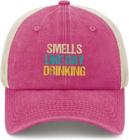 Smells Like Day Drinking Sun Hats Outdoor Cap for Him in Saudi Arabia