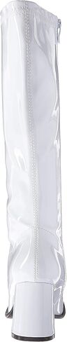 Ellie Shoes Women's GOGO-W Wide Calf Boot, WHITE, 10 M US in Saudi Arabia
