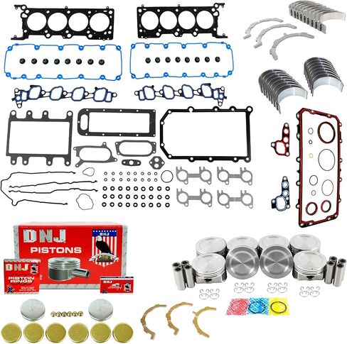 DNJ EK4175 طقم إعادة بناء المحرك لـ 1999-2000 Ford F-150 5.4L V8 16V SOHC 330cid in Saudi Arabia