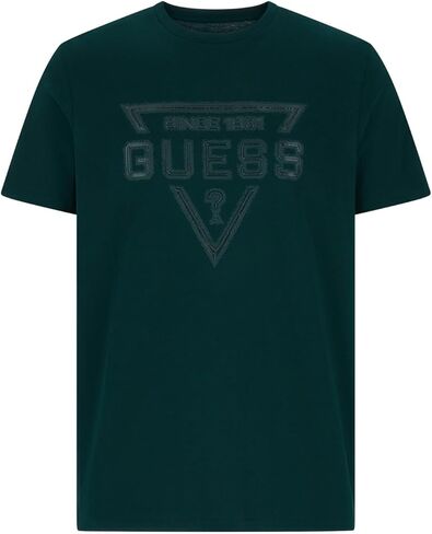 Guess Men's Eco Short Sleeve Painted Triangle Tee in Saudi Arabia
