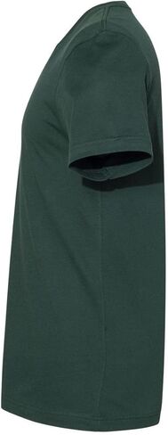 Bella + Canvas Unisex Jersey Short-Sleeve V-Neck T-Shirt S FOREST in Saudi Arabia