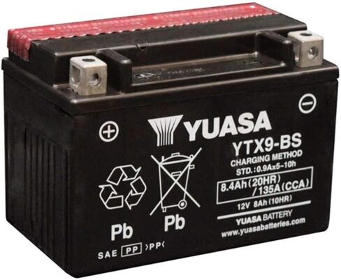 Yuasa YUAM329BSIND Maintenance Free Battery - YTX9BS in Saudi Arabia