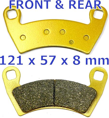 Brake Pads for Polaris RZR XP 1000 EPS 2012 2013 2014 2015 2016 2017 2018 2019 2020 2021 2022 2023 / RZR RS1 18-22 / RZR XP 1000 Sport Premium High Lifter XP4 21-22 Front Rear Brakes FA656 MC0555 in Saudi Arabia