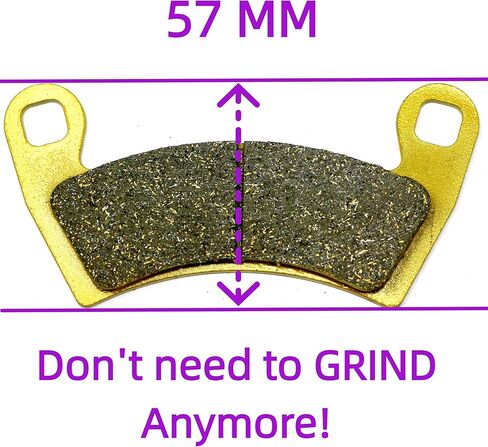 Brake Pads for Polaris RZR XP 1000 EPS 2012 2013 2014 2015 2016 2017 2018 2019 2020 2021 2022 2023 / RZR RS1 18-22 / RZR XP 1000 Sport Premium High Lifter XP4 21-22 Front Rear Brakes FA656 MC0555 in Saudi Arabia