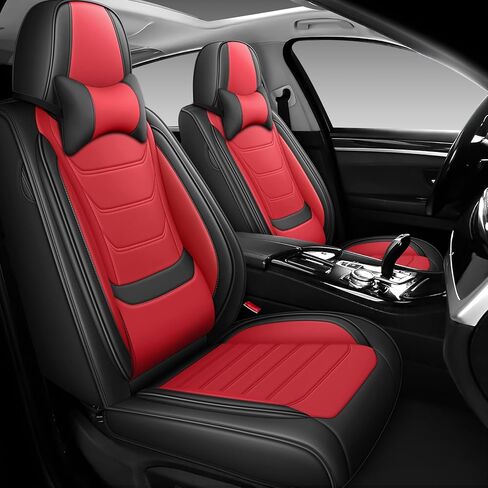 DHAEY Car Seat Covers for Lexus RX 350 2007-2025, Luxury Breathable Seat Cover, Nappa Leather, Wear-Resistant, Anti-Slip, Quick Installation, 2PCS Front, Beige in Kuwait