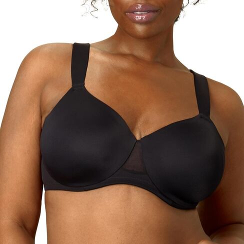 حمالة صدر نسائية من Playtex، حمالات صدر Dreamwire مقاس كبير متوفرة، أشرطة قابلة للتحويل، ماصة للرطوبة، 4810 in Saudi Arabia