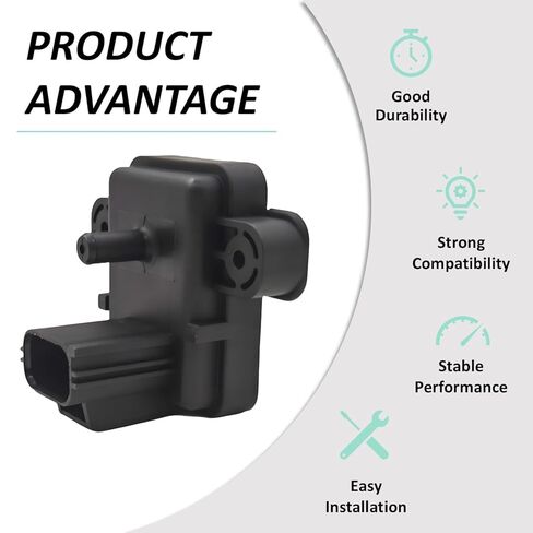 مستشعر MAP لـ 2003-2010 Ford 6.0L Power Stroke Diesel - متوافق مع F250/F350/F450/F550 Super Duty & E-Series Vans - يستبدل CX-1961، 2L1A-9F479-AA، 2L1Z-9F479-AA in Kuwait