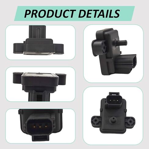 مستشعر MAP لـ 2003-2010 Ford 6.0L Power Stroke Diesel - متوافق مع F250/F350/F450/F550 Super Duty & E-Series Vans - يستبدل CX-1961، 2L1A-9F479-AA، 2L1Z-9F479-AA in Kuwait