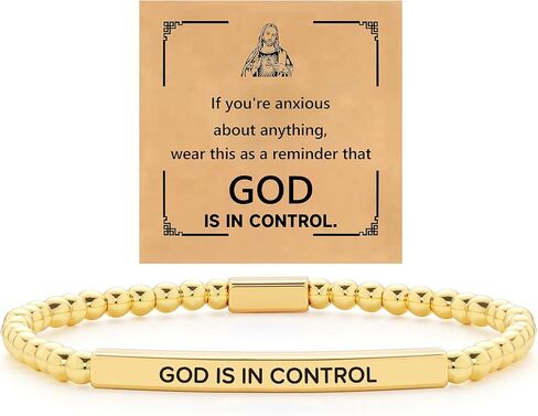 Dont Let The Hard Days Win Inspirational Bracelets for Women, Elastic Beaded Bracelet Christmas Birthday Jewelry Gift in Saudi Arabia