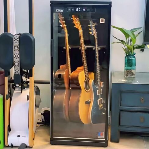 حافظة عرض الجيتار، مرطبات الجيتار، الترطيب ومزيل الرطوبة، حافظة عرض الجيتار الصوتي، تستخدم للحفاظ على الجيتار - الجيتار القابل للجمع (C03) in Kuwait