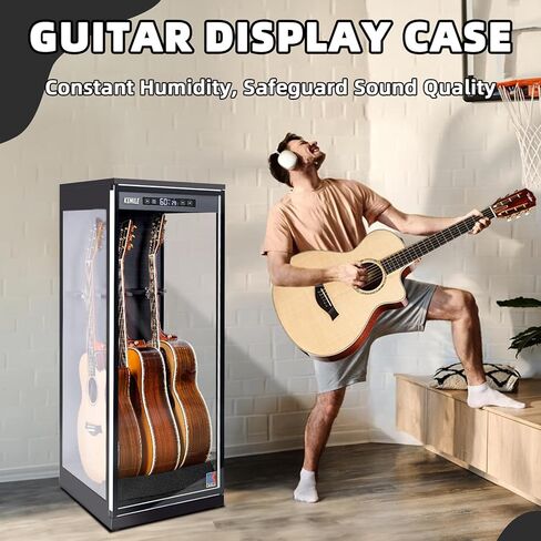حافظة عرض الجيتار، مرطبات الجيتار، الترطيب ومزيل الرطوبة، حافظة عرض الجيتار الصوتي، تستخدم للحفاظ على الجيتار - الجيتار القابل للجمع (C03) in Kuwait