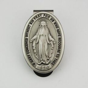 Miraculous Medal Visor Clip in Saudi Arabia