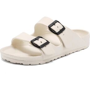 صنادل YUHITYGZGS مريحة للجنسين من مادة EVA مع دعم للقوس، وإبزيم قابل للتعديل، صندل صيفي للشاطئ للنساء والرجال in Kuwait