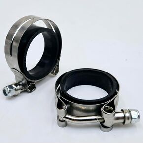 Stainless Steel Intake Manifolds & Seals for Late 1978-1984 Harley Big Twin FX/FL Shovelhead Models & Late 1978-1985 Ironhead Sportster XL Models - Sold AS A Pair - Replaces HD# 27063-80 & 27062-78 in Kuwait
