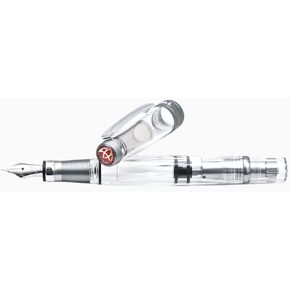 قلم حبر TWSBI Diamond 580ALR من النيكل الرمادي بسن B in Kuwait