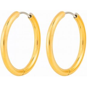 | أقراط مضادة للحساسية | سكوير سيتي هوب | فضة | أقراط فضة تيتانيوم | حلقات فضية للنساء، آذان حساسة، مجموعة أقراط نسائية عصرية in Kuwait