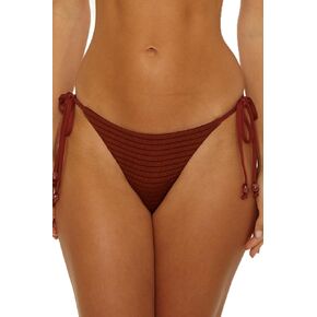 ISABELLA ROSE Women's Standard Maza Tie Side Bikini Bottom, Cheeky Coverage, Swimwear Separates in Saudi Arabia