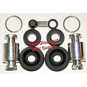 مجموعة إعادة بناء أسطوانة عجلة الفرامل الأمامية اللامعة المتوافقة مع سيارات Honda TRX 250 Fourtrax ATVs 1985-1987 in Kuwait