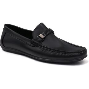 Aston Marc Mens Comfort Loafer, Lightweight Leather Slip on Shoes for Office, Casual Everyday Wear in Saudi Arabia