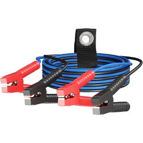 0 كابلات توصيل بطول 25 قدمًا لبطارية السيارة، 0 AWG سلك معزز طويل للسيارات شديد التحمل، كابل بدء الطوارئ 1000 أمبير للسيارات ذات الدفع الرباعي والشاحنات والشاحنات RV مع مشابك التمساح، وحزام الحمل in Kuwait