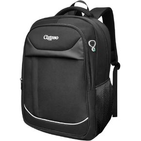 Travel Backpack, Anti Theft Durable Men Laptop Backpack with USB Port & organizer, Water Resistant Computer Bookbag,Carry on Luggage for Men Fits 15.6 Inch Tablet - Black in Saudi Arabia
