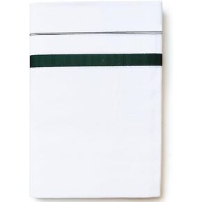 Shemass™ Men's Cotton White Dhoti with Elegant Color Border(1.8 mtrs single layer) in Saudi Arabia