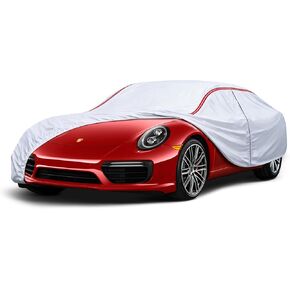 Car Cover for Minivan, 6 Layers Car Cover with Cotton Liner Universal Fit for Chevy Traverse, Dodge Grand Caravan, Honda Odyssey, Toyota Sienna, Chrysler Pacifica, Length up to 206 inchs in Saudi Arabia