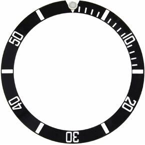 Ewatchparts Replacement Bezel Insert Black Compatible With Watch 36mm x 30mm in Saudi Arabia